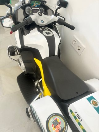 Moto Eléctrica Infantil 12V Policía