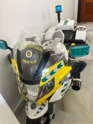 Moto Eléctrica Infantil 12V Policía