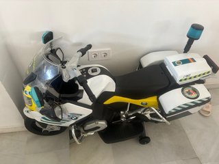 Moto Eléctrica Infantil 12V Policía