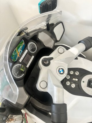 Moto Eléctrica Infantil 12V Policía
