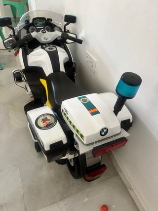 Moto Eléctrica Infantil 12V Policía