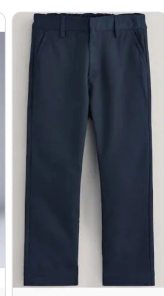 Pantalón largo colegio azul marino y gris