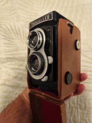 Fotocamera Traveller Reflex Doppio Obiettivo 6x6