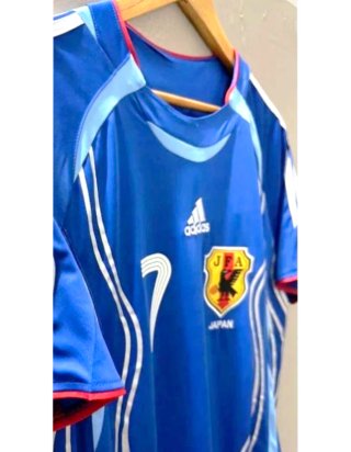 Camiseta Fútbol Retro Nakata #7 Japón Mundial 2006