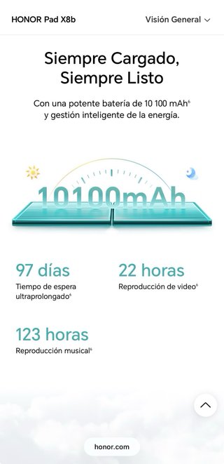 HONOR Pad X8b 128GB Tablet