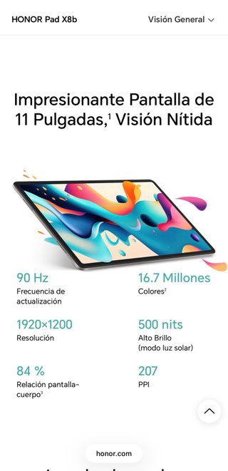 HONOR Pad X8b 128GB Tablet