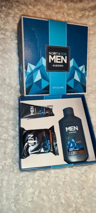 Set Cuidado Personal Oriflame Hombre Nuevo