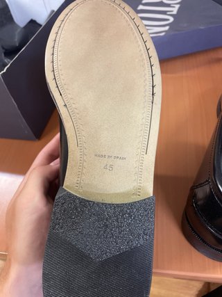 Mocasin negro Merton nuevo