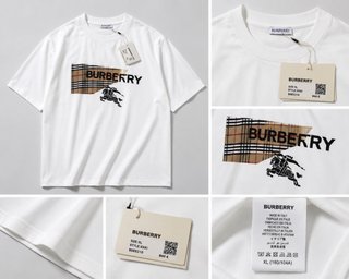Camiseta Burberry Algodón Blanca