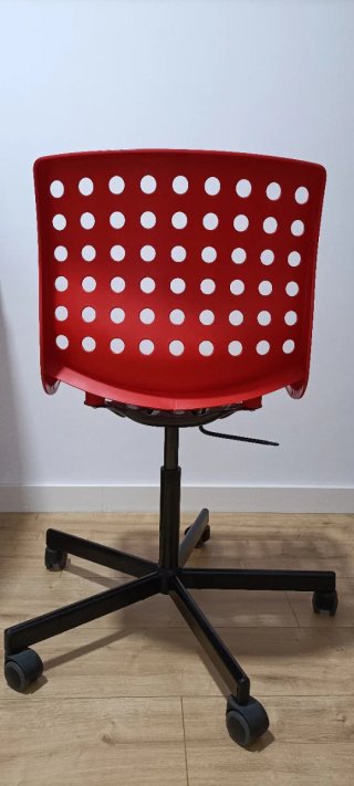 Silla Escritorio IKEA SKÅLBERG Roja