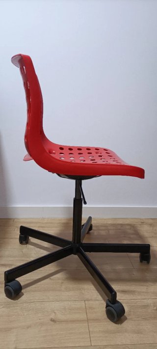 Silla Escritorio IKEA SKÅLBERG Roja