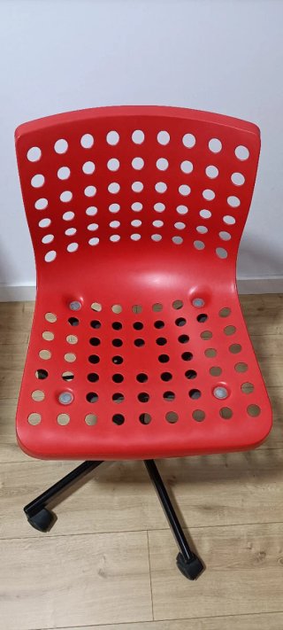 Silla Escritorio IKEA SKÅLBERG Roja