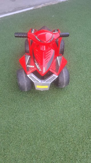 Quad Feber Racy Rojo para niño