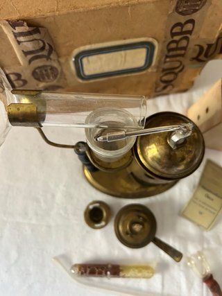 Raro inalatore vapore d'epoca