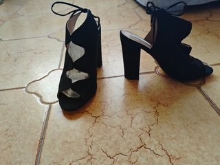 Sandali Primadonna neri tacco 40