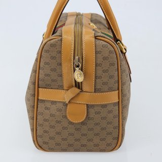 GUCCI Micro GG Supreme Web Sherry Line Bag PVC