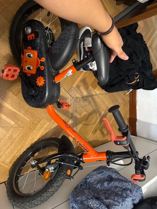 Bici infantil naranja BTWIN