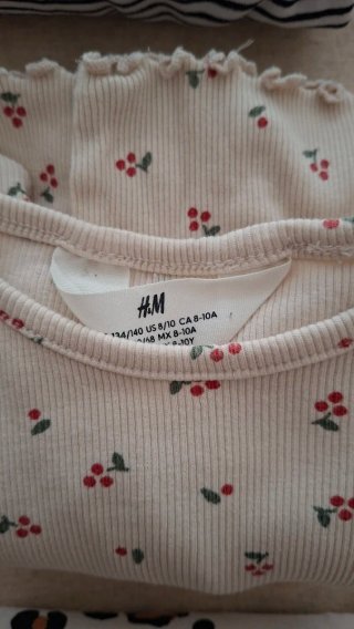 Lote 3 camisetas niña manga larga 8-10 años