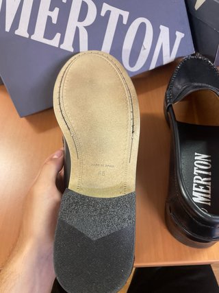 Mocasin Merton Negro Talla 45 Nuevo