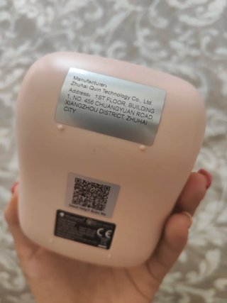 Impresora Térmica Phomemo Rosa con  varios papeles