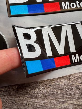 KIT PEGATINAS VINILO DE GEL BMW MOTORRAD LOGO GS