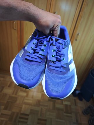 Zapatillas Adidas Adistar 2.0 Azul/Morado