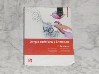 Lengua castellana y literatura, 1 Bachillerato