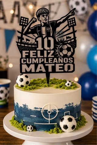 Topper Personalizado Bad Bunny Cumpleaños