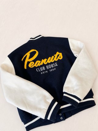 Chaqueta Beisbolera Lefties x Peanuts Talla S
