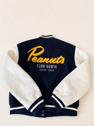 Chaqueta Beisbolera Lefties x Peanuts Talla S