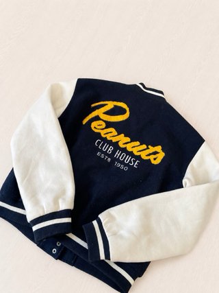 Chaqueta Beisbolera Lefties x Peanuts Talla S
