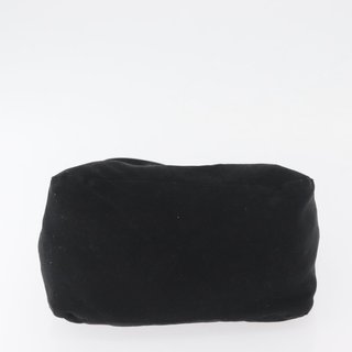 FENDI Mamma Baguette Shoulder Bag Nylon Black