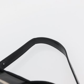 FENDI Mamma Baguette Shoulder Bag Nylon Black