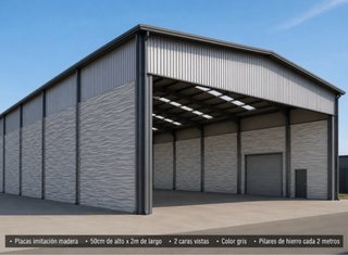 Nave prefabricada económica