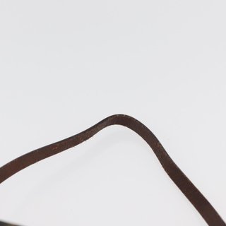 FENDI Zucca Canvas Hand Bag Brown Black Auth