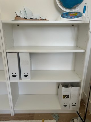 3 Estanterías Billy IKEA Blancas