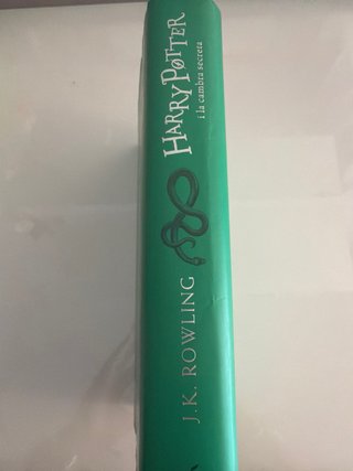 Libro Harry Potter y la cámara secreta