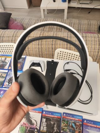 Consola PS5 Blanca + Mando + Auriculares