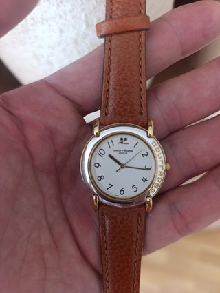 Reloj Courrèges Paris Marrón y Dorado