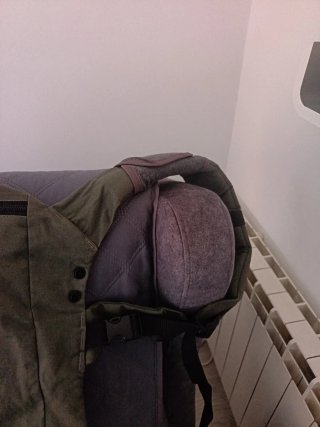 Mochila portabebés Jane verde