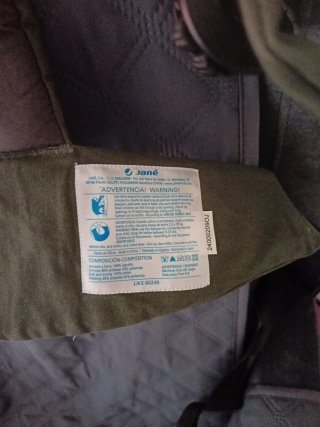 Mochila portabebés Jane verde