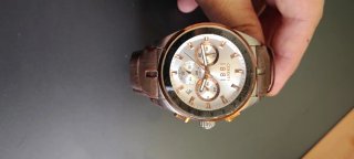 Reloj Cerruti Oro y Marrón