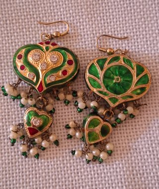 Pendientes Vintage Indios Corazón