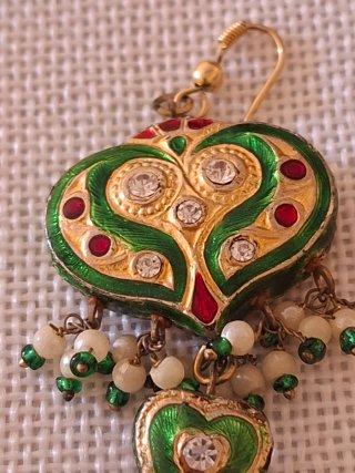 Pendientes Vintage Indios Corazón