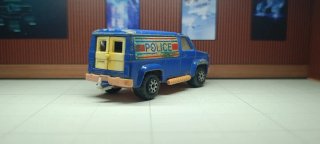 Furgoneta Policía Norev MiniJet Azul