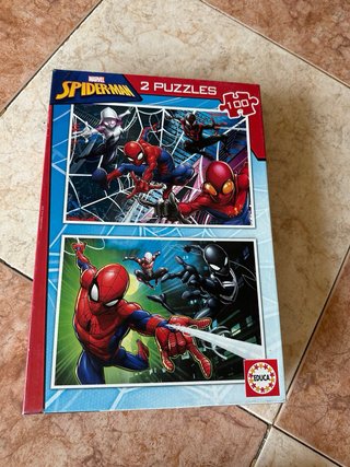 Lote 4 Puzzles Superhéroes Marvel