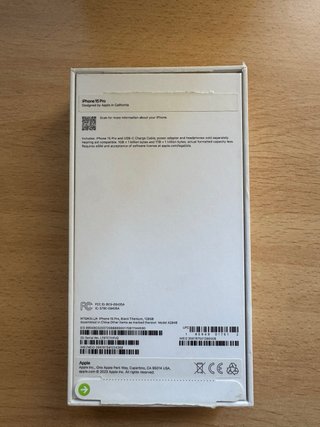 iPhone 15 Pro 128GB Negro