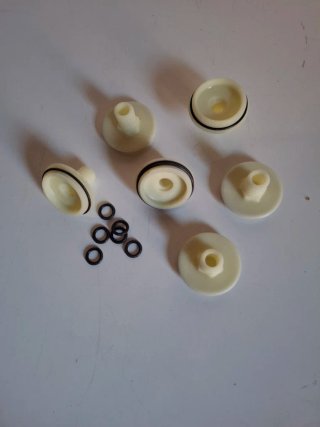 6 Recambios Mando Desagüe Bañera HANSGROHE