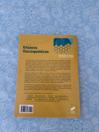 Libros de primero CFGS Laboratorio de Análisis