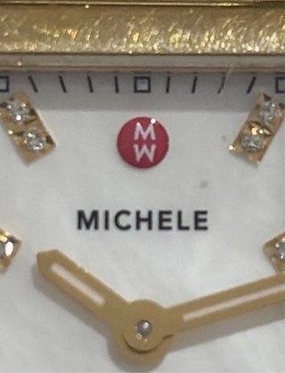 Orologio Michele Deco Swiss Made Diamanti